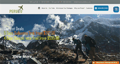 Desktop Screenshot of cheapincatrailtours.com